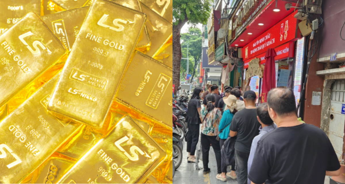 Gi&aacute; v&agrave;ng h&ocirc;m nay 12/6: V&agrave;ng SJC trong nước tăng ngoạn mục, cửa h&agrave;ng ra luật mới, d&acirc;n đổ x&ocirc; \'đu đỉnh\'