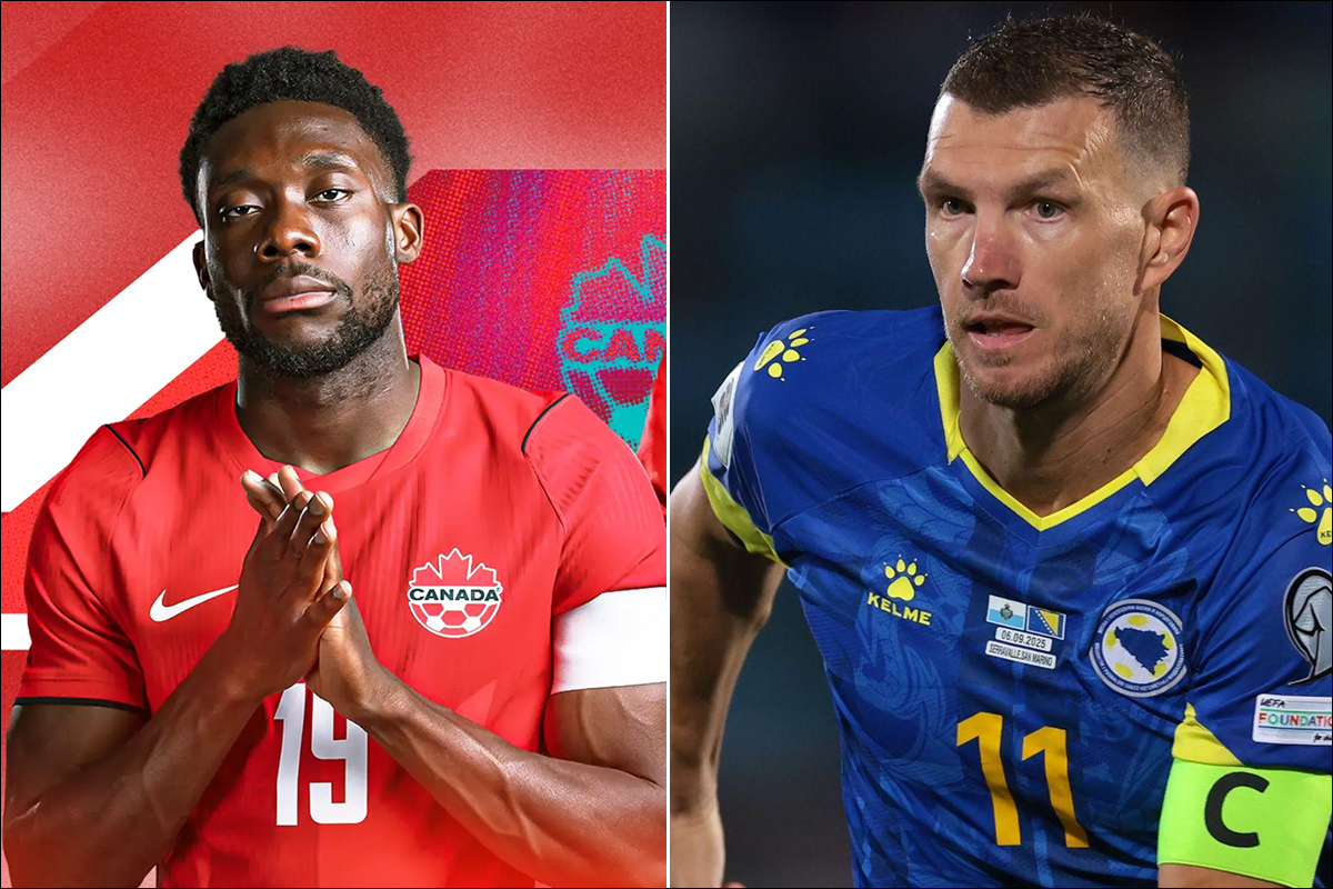 Kết quả b&oacute;ng đ&aacute; World Cup h&ocirc;m nay 12/6: Alphonso Davies g&acirc;y thất vọng, Bosnia đại thắng Canada?