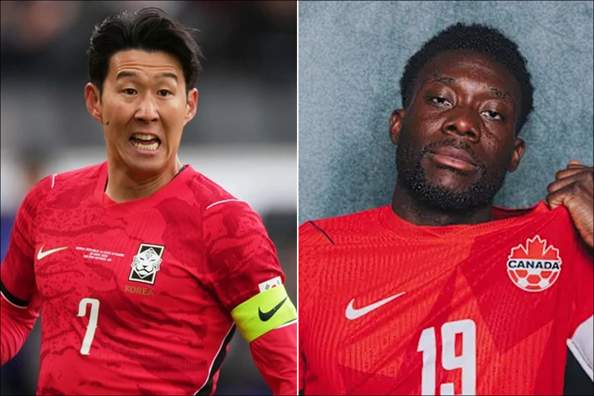 Lịch thi đấu b&oacute;ng đ&aacute; h&ocirc;m nay 12/6: Son Heung-min lập kỷ lục, Canada g&acirc;y thất vọng ở World Cup 2026?