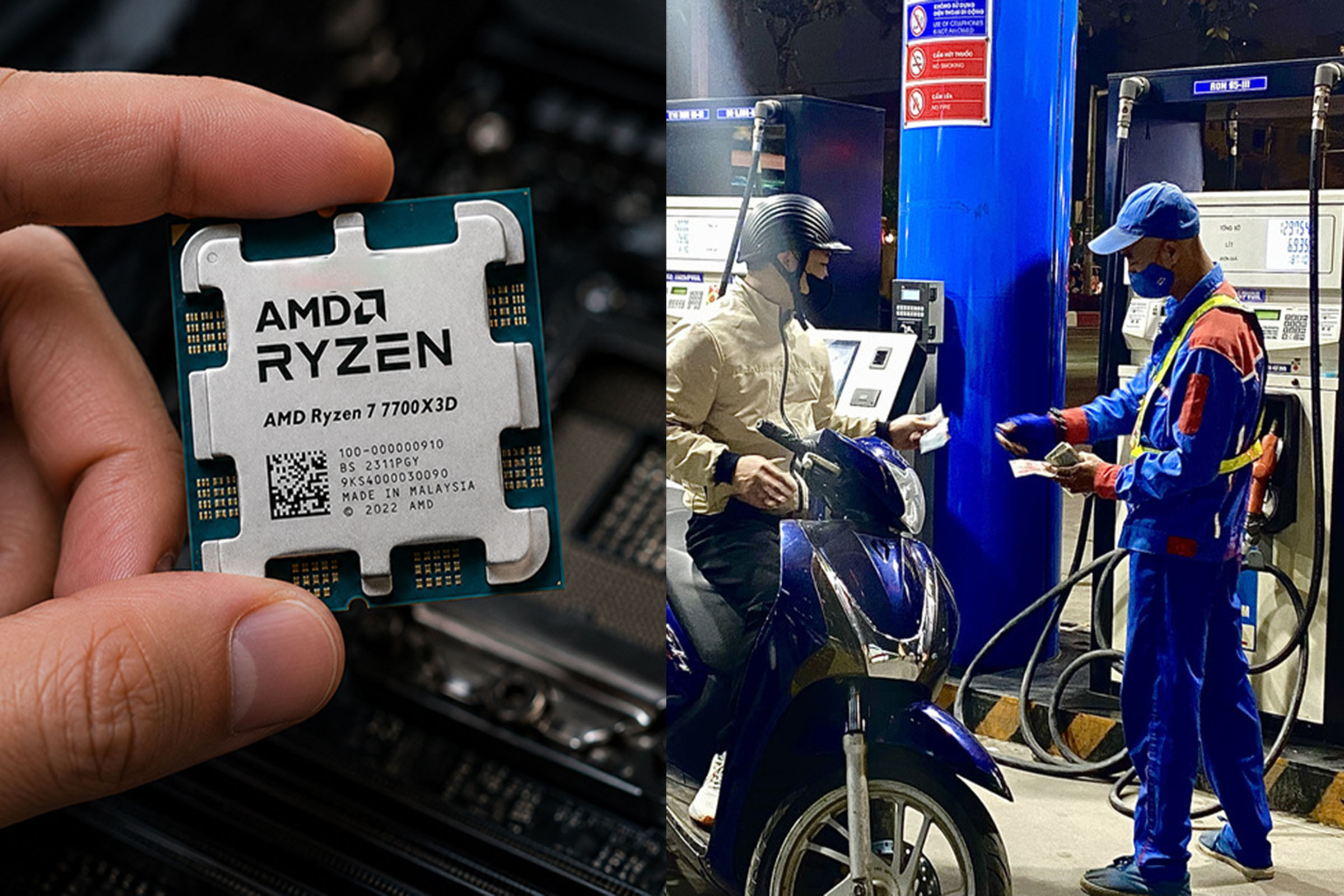 Bảng gi&aacute; xăng dầu ng&agrave;y 14/6: Xăng E10 về s&aacute;t mốc 22.000 đồng/l&iacute;t, chip AMD Ryzen 7 chất lượng cao gi&aacute; sao?