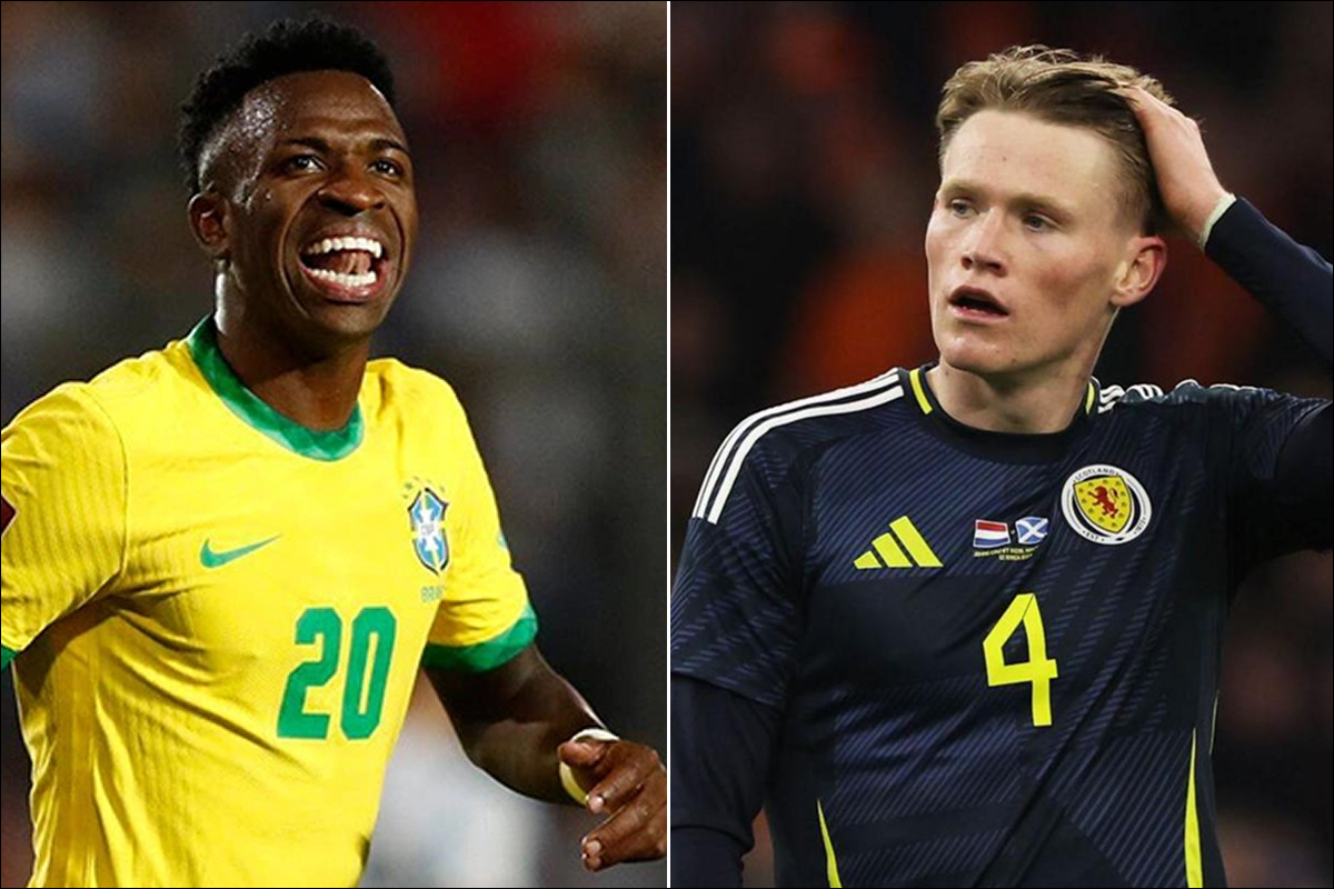 Kết quả b&oacute;ng đ&aacute; World Cup 2026 h&ocirc;m nay 13/6: Vinicius g&acirc;y thất vọng ở Brazil; McTominay lập kỷ lục?