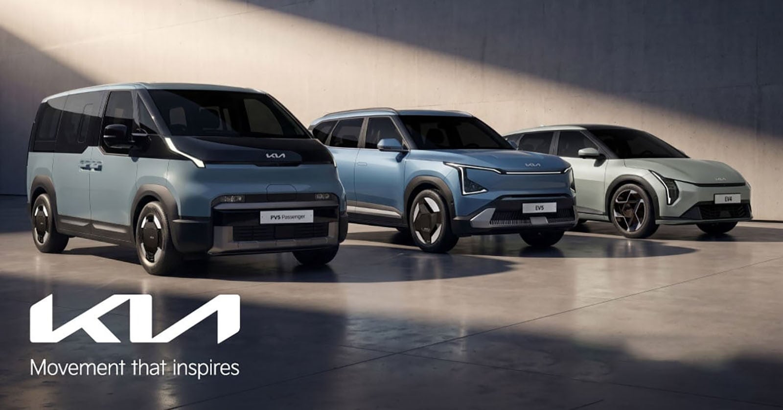 Kia tung bộ ba EV4, EV5 v&agrave; PV5: Xe điện mới d&ugrave;ng nền tảng e-GMP như EV9, chạy tới 630 km/lần sạc