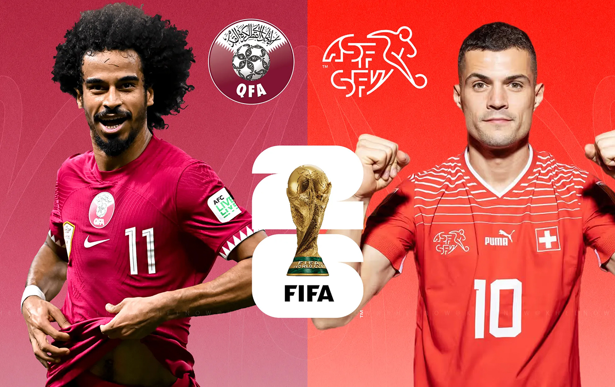 Nhận định b&oacute;ng đ&aacute; Qatar vs Thụy Sĩ - World Cup 2026: Granit Xhaka rực s&aacute;ng?