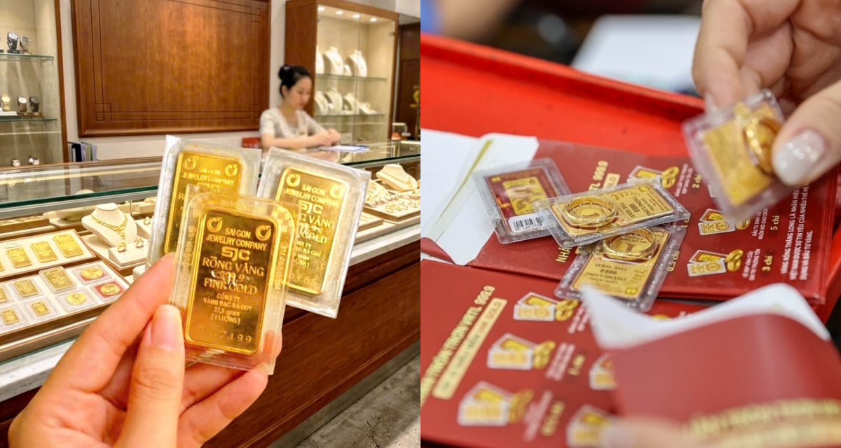 Gi&aacute; v&agrave;ng h&ocirc;m nay 13/6: V&agrave;ng SJC v&agrave; nhẫn tăng dựng đứng, c&oacute; nơi tăng gần 10 triệu đồng/lượng