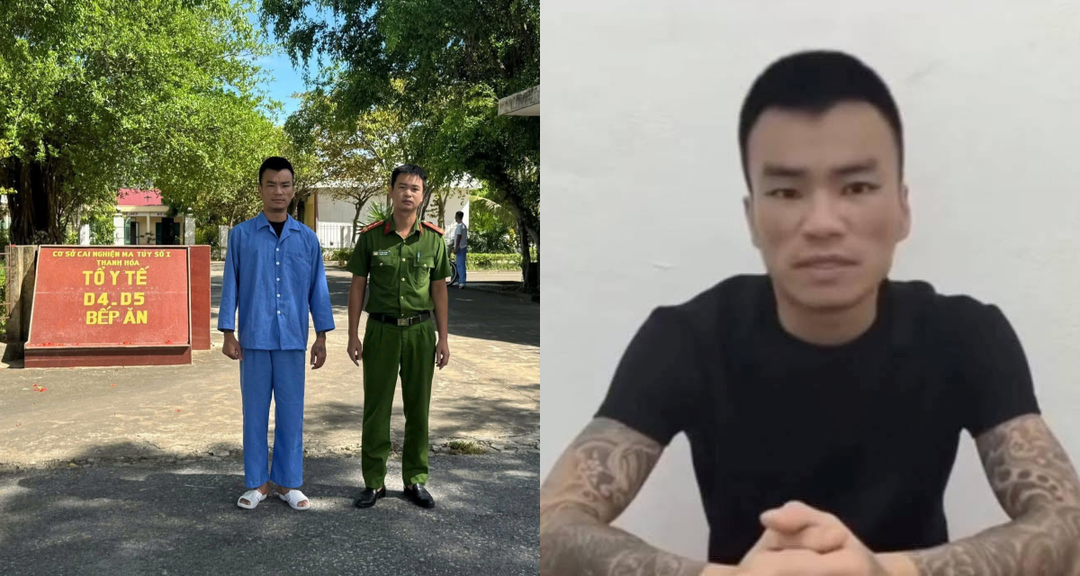 H&igrave;nh ảnh đầu ti&ecirc;n của Long 9 Ng&oacute;n tại cơ sở cai nghiện ma t&uacute;y, n&oacute;i g&igrave; tại cơ quan c&ocirc;ng an?