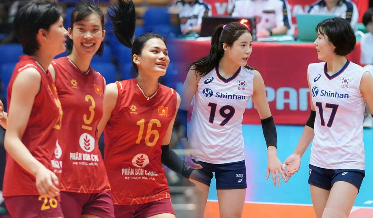 Trực tiếp b&oacute;ng chuyền nữ Việt Nam vs H&agrave;n Quốc 18h h&ocirc;m nay 13/6 - Link xem b&aacute;n kết AVC Cup 2026