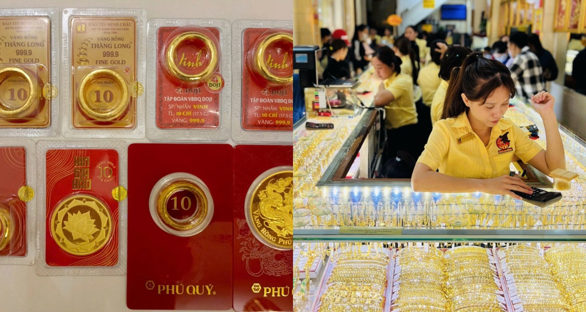 Gi&aacute; v&agrave;ng h&ocirc;m nay 13/6: V&agrave;ng SJC, nhẫn 9999, DOJI, BTMC, Ph&uacute; Qu&yacute; tăng đi&ecirc;n đảo, người d&acirc;n ồ ạt t&iacute;ch trữ 