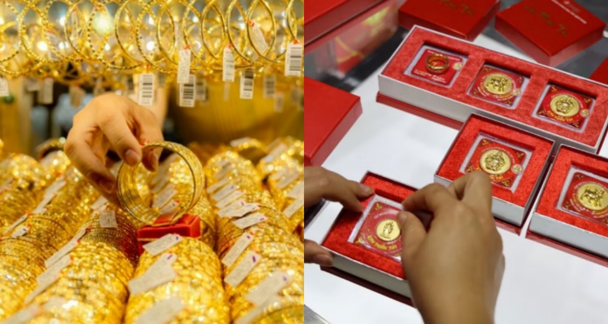 Gi&aacute; v&agrave;ng h&ocirc;m nay (tối 14/6): V&agrave;ng SJC, nhẫn 9999 chốt tuần ảm đạm, dự b&aacute;o gi&aacute; tuần tới c&ograve;n tăng?