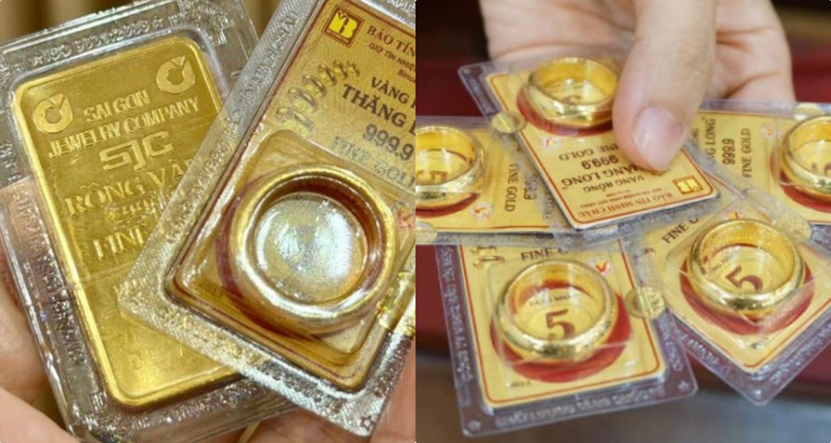Bảng gi&aacute; v&agrave;ng h&ocirc;m nay 14/6: V&agrave;ng SJC nhẫn trơn 9999 tăng nhanh kỷ lục, v&igrave; sao v&agrave;ng vẫn \'mất gi&aacute;\'?