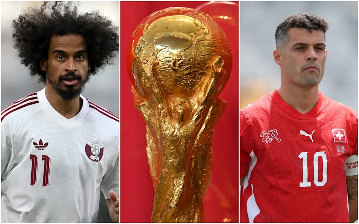 Dự đo&aacute;n tỷ số Qatar vs Thụy Sĩ, 2h ng&agrave;y 14/6 - World Cup 2026: Cựu sao Arsenal lập kỷ lục?