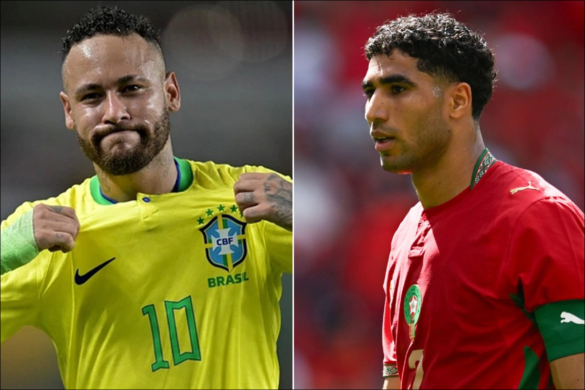 Kết quả b&oacute;ng đ&aacute; Brazil vs Ma Rốc - World Cup 2026: Neymar g&acirc;y thất vọng, Hakimi nhấn ch&igrave;m Vinicius?