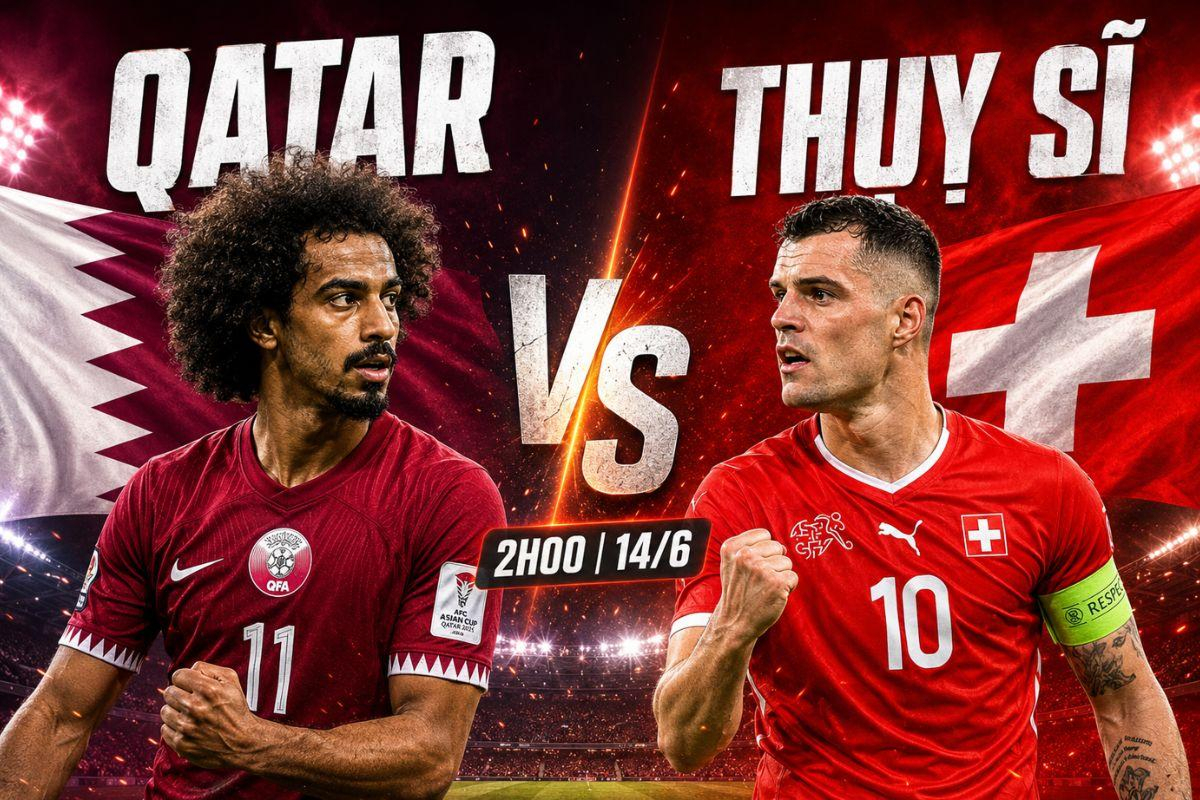 Kết quả b&oacute;ng đ&aacute; Qatar vs Thụy Sĩ - World Cup 2026: Đại diện ch&acirc;u &Aacute; tạo địa chấn, Xhaka g&acirc;y thất vọng