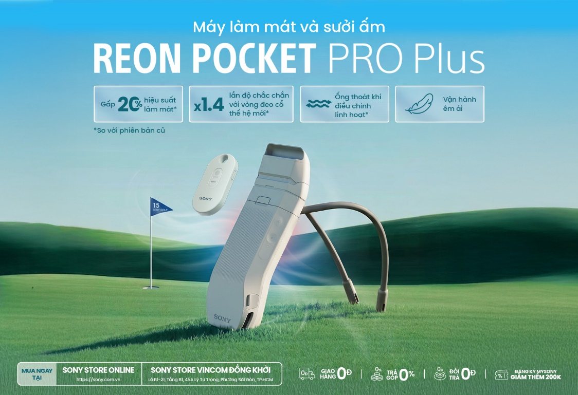 REON POCKET PRO Plus v&agrave; REON POCKET 6 - Bộ đ&ocirc;i l&agrave;m m&aacute;t - sưởi ấm di động của Sony ch&iacute;nh thức được ra mắt