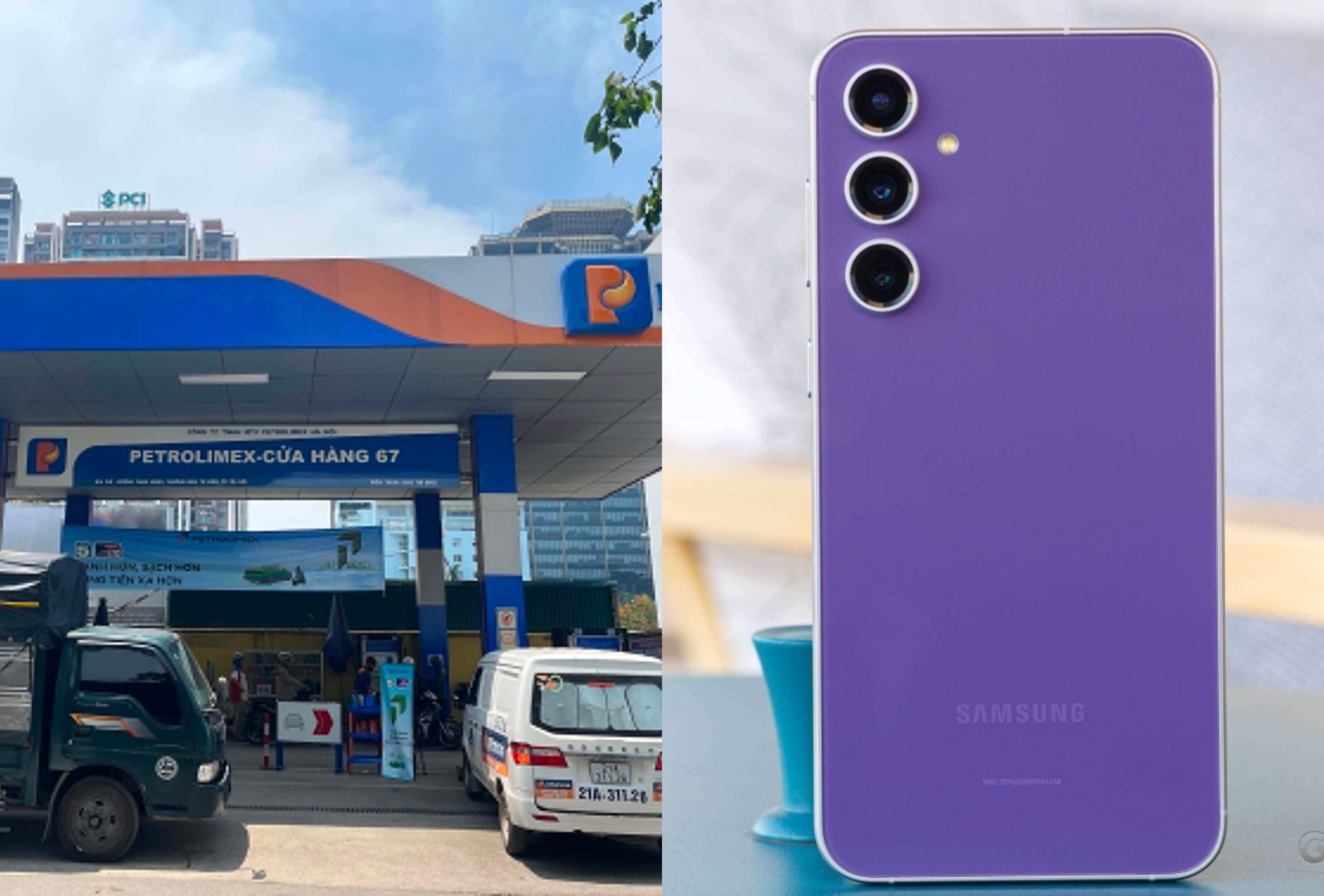 Bảng gi&aacute; xăng dầu h&ocirc;m nay trưa 15/6: Tuần mới xăng E5, E10 vẫn trong chuỗi rẻ, Galaxy S23 FE rẻ b&egrave;o