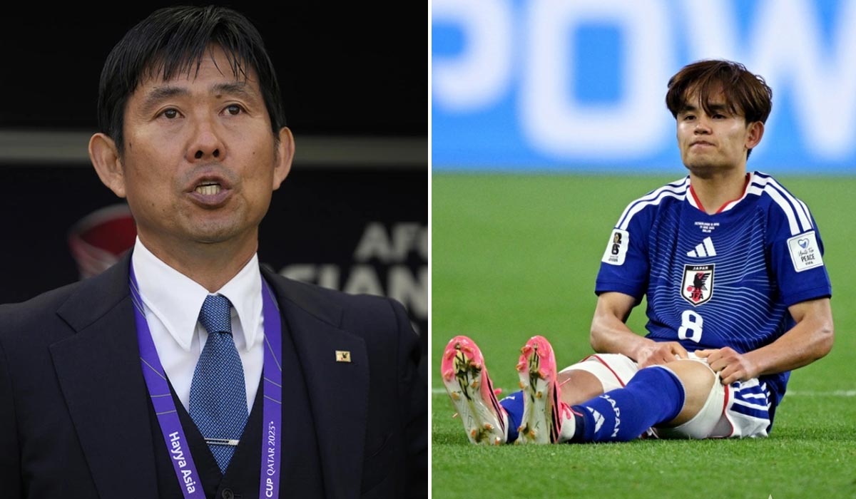 Rời s&acirc;n bằng xe lăn, th&ecirc;m một trụ cột ĐT Nhật Bản nguy cơ sớm chia tay World Cup 2026