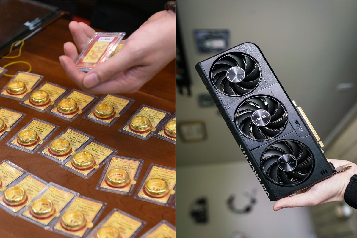 Gi&aacute; v&agrave;ng chiều 16/6 đồng loạt bật tăng mạnh mẽ, d&agrave;n card m&agrave;n h&igrave;nh RTX 5060 chất lượng trong tầm gi&aacute; 10 triệu đồng