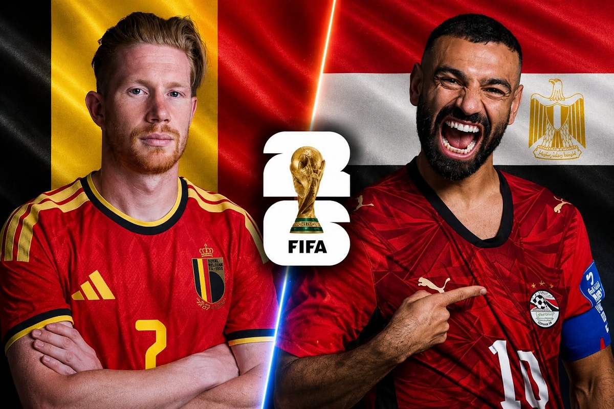 VTV trực tiếp b&oacute;ng đ&aacute; Bỉ vs Ai Cập - Link xem trực tiếp World Cup 2026 h&ocirc;m nay 16/6
