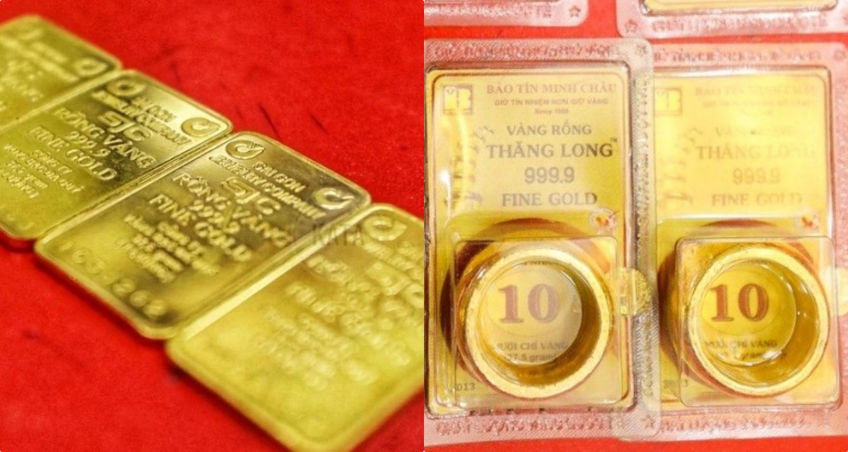 Bảng gi&aacute; v&agrave;ng h&ocirc;m nay 16/6: V&agrave;ng SJC nhẫn trơn 9999 tăng l&ecirc;n v&ugrave;ng gi&aacute; mới, 1 thương hiệu mua v&agrave;o gi&aacute; cao nhất