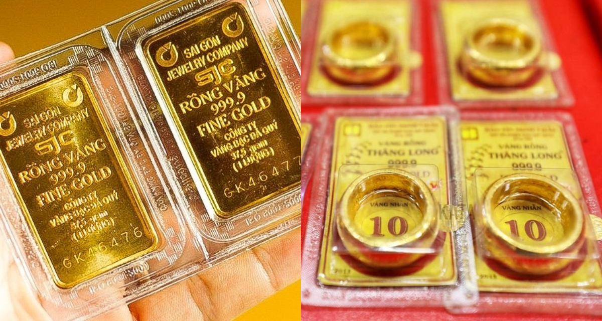 Bảng gi&aacute; v&agrave;ng h&ocirc;m nay 16/6: V&agrave;ng SJC nhẫn trơn 9999 tăng v&agrave; lập kỷ lục mới, n&ecirc;n mua v&agrave;o hay b&aacute;n th&aacute;o?