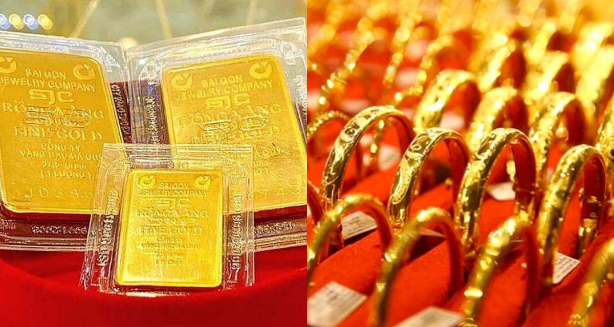 Cập nhật gi&aacute; v&agrave;ng h&ocirc;m nay 16/6: V&agrave;ng nhẫn bất ngờ vượt mặt v&agrave;ng miếng, 1 thương hiệu b&aacute;n ra cao trội