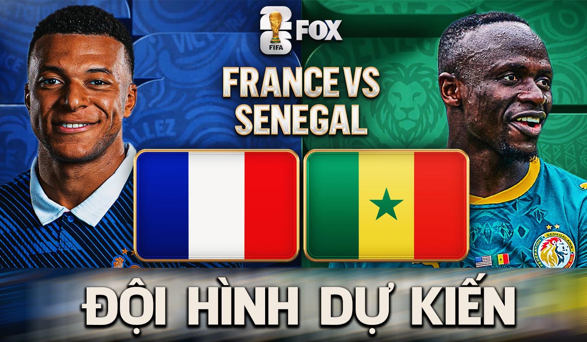 Dự đo&aacute;n đội h&igrave;nh Ph&aacute;p vs Senegal 2h ng&agrave;y 17/6 - Nhận định b&oacute;ng đ&aacute; World Cup 2026: Mbappe xuất trận