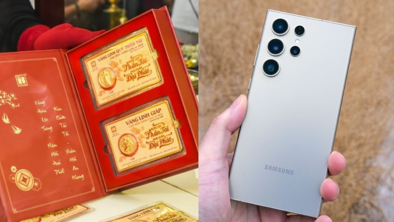Gi&aacute; v&agrave;ng 16/6/2026: Bật tăng đồng loạt, vượt qua mốc 150 đồng/lượng, gi&aacute; Samsung S24 Ultra cũ ra sao?