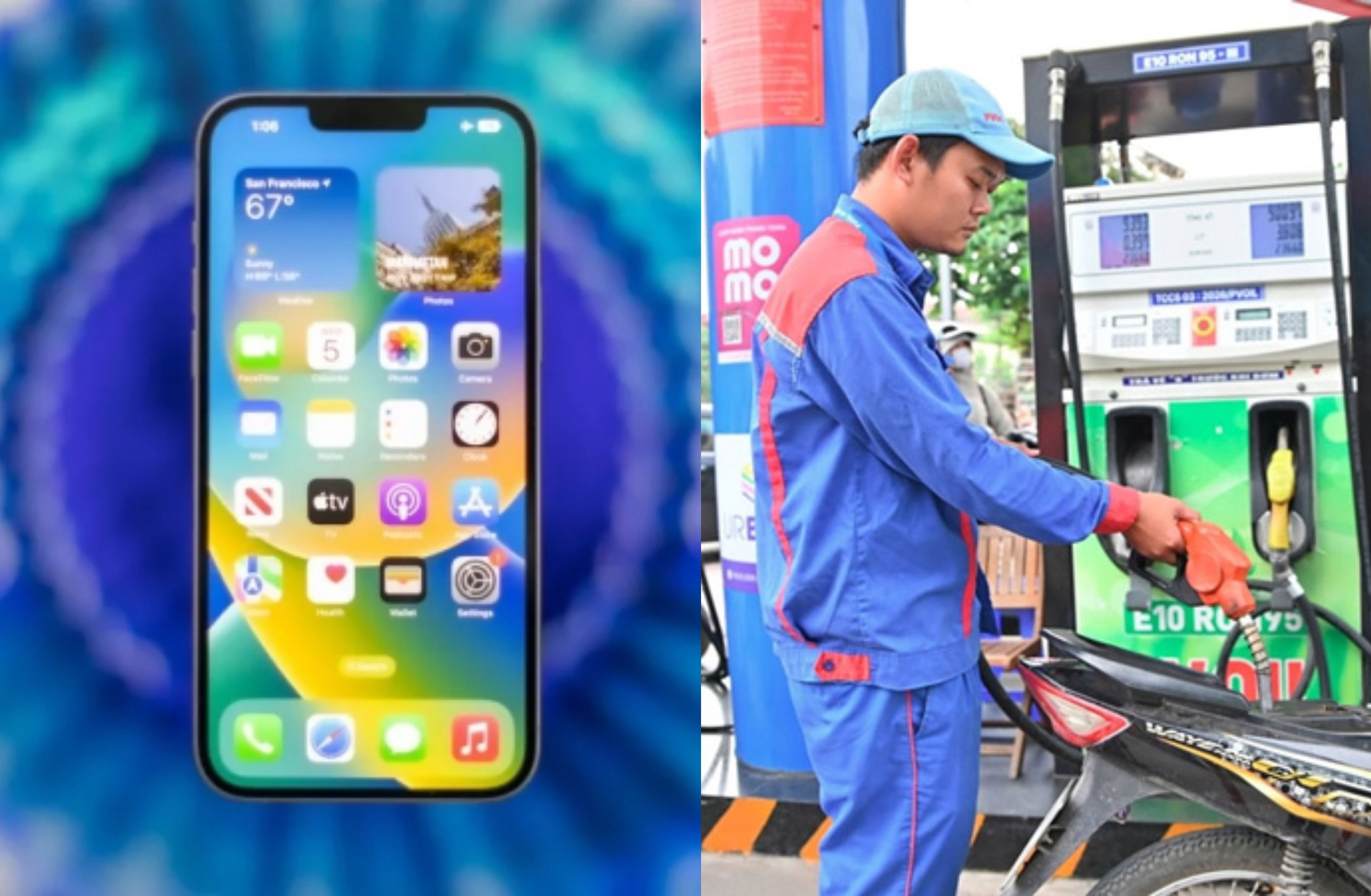 Gi&aacute; xăng dầu h&ocirc;m nay 17/6: Xăng E5 RON92 c&agrave;i số l&ugrave;i gần 9.000 đồng từ đỉnh, iPhone 14 Plus si&ecirc;u rẻ