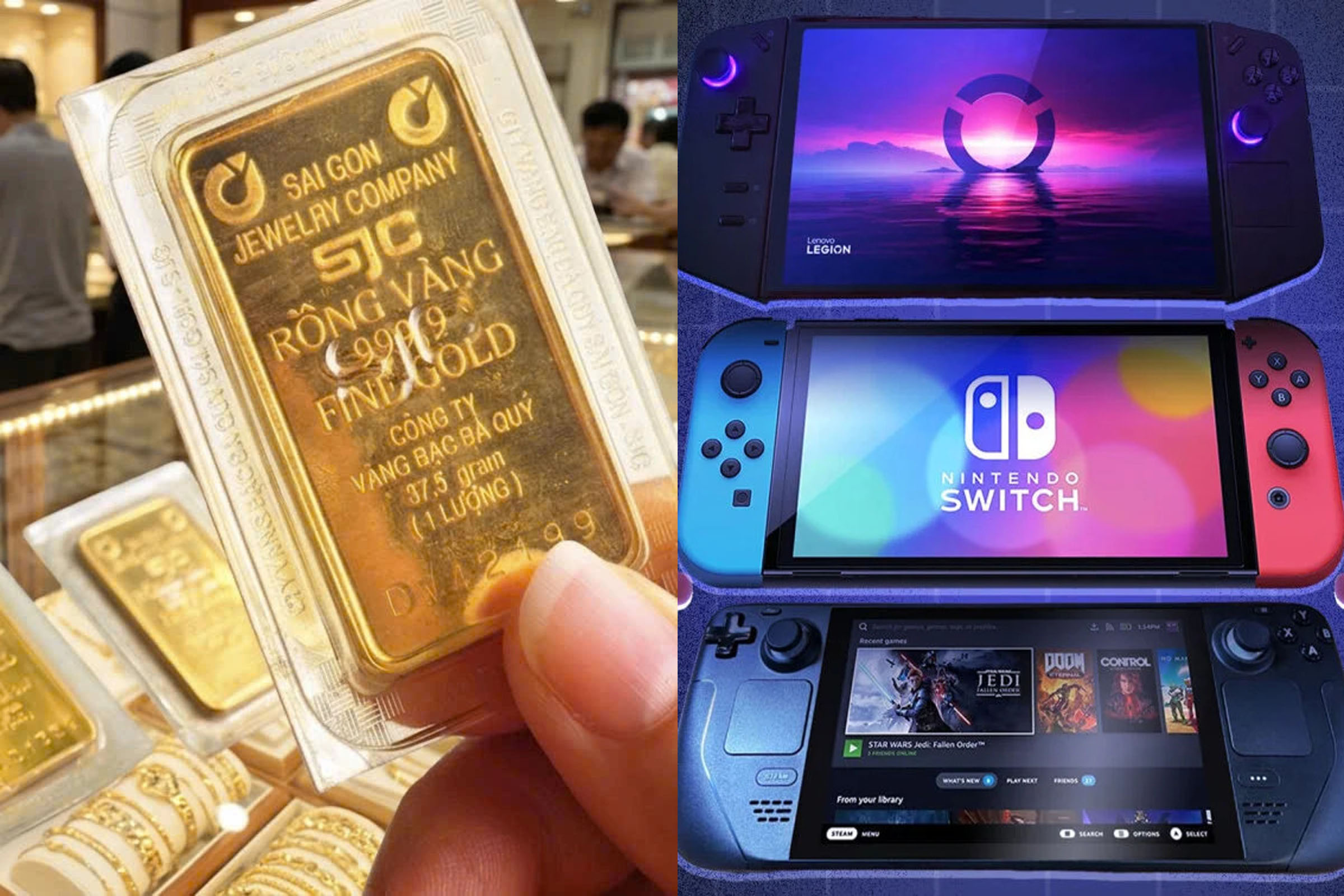 Gi&aacute; v&agrave;ng ng&agrave;y 17/6 neo v&ugrave;ng cao ngay phi&ecirc;n s&aacute;ng, m&aacute;y chơi game cầm tay c&aacute;c loại gi&aacute; c&oacute; rẻ?