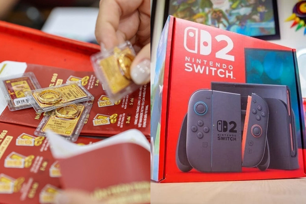 Gi&aacute; v&agrave;ng ng&agrave;y 16/6 tiếp tục tăng l&ecirc;n mức cao nhất tuần qua, m&aacute;y chơi game Nintendo Switch rẻ đồng loạt