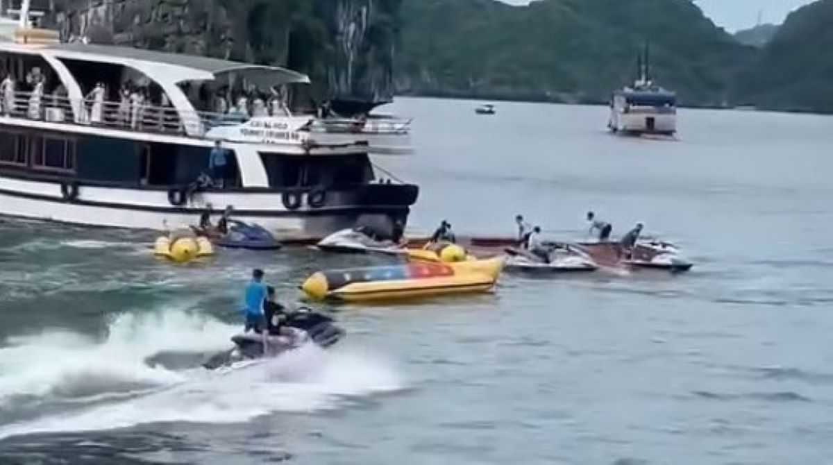 Th&ocirc;ng tin mới vụ ch&igrave;m t&agrave;u chở kh&aacute;ch ở vịnh Lan Hạ l&agrave;m 1 người chết: Hải Ph&ograve;ng ra chỉ đạo n&oacute;ng