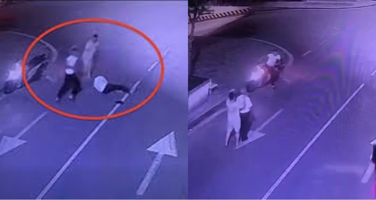 Tr&iacute;ch xuất camera vụ t&agrave;i xế bị ch&eacute;m gục v&igrave; thắc mắc 160 ngh&igrave;n ph&iacute; gửi xe, h&eacute; lộ bất ngờ về kẻ ra tay