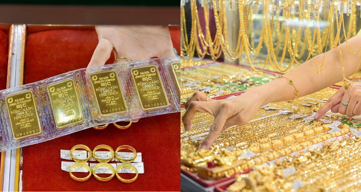 Gi&aacute; v&agrave;ng h&ocirc;m nay 16/6 mới nhất: V&agrave;ng SJC, nhẫn 24K tăng vọt 16 triệu so với đ&aacute;y, nh&agrave; v&agrave;ng khan h&agrave;ng