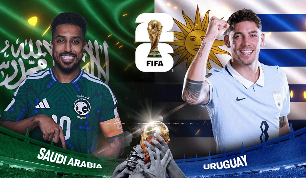 Trực tiếp b&oacute;ng đ&aacute; Ả rập X&ecirc; &uacute;t vs Uruguay 5h ng&agrave;y 16/6 - World Cup 2026: Ch&acirc;u &Aacute; tiếp đ&agrave; hưng phấn