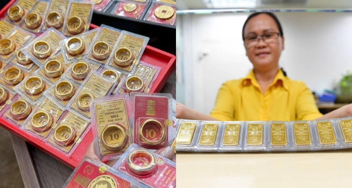 Gi&aacute; v&agrave;ng h&ocirc;m nay 17/6: V&agrave;ng miếng SJC, nhẫn trơn, 24K, 18K tăng đi&ecirc;n cuồng, cuộc đua gi&aacute; chưa dừng lại
