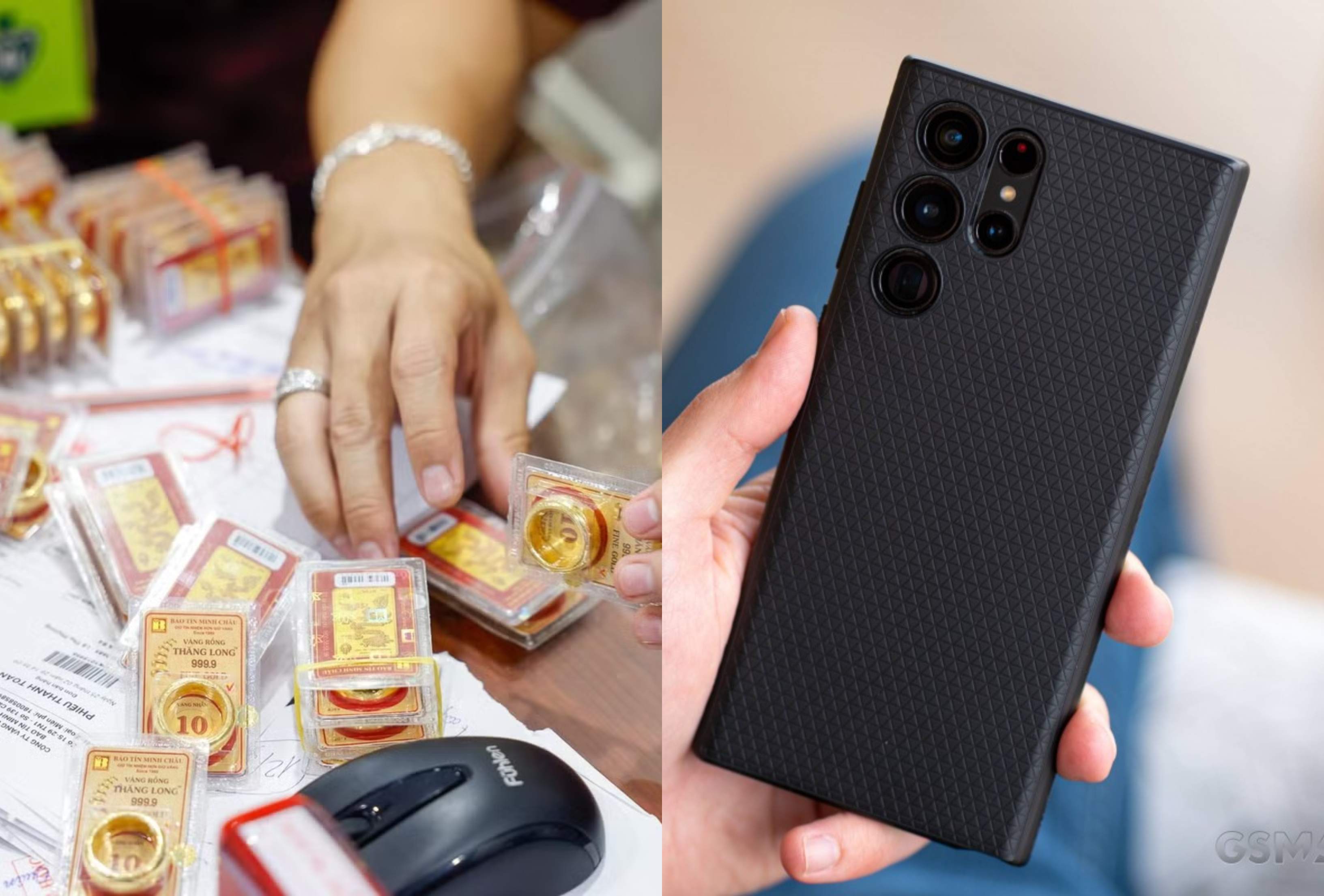 Gi&aacute; v&agrave;ng chiều nay 17/6: S&aacute;ng tăng chiều giảm với cả v&agrave;ng miếng, v&agrave;ng nhẫn, Galaxy S22 Ultra rẻ như cỏ