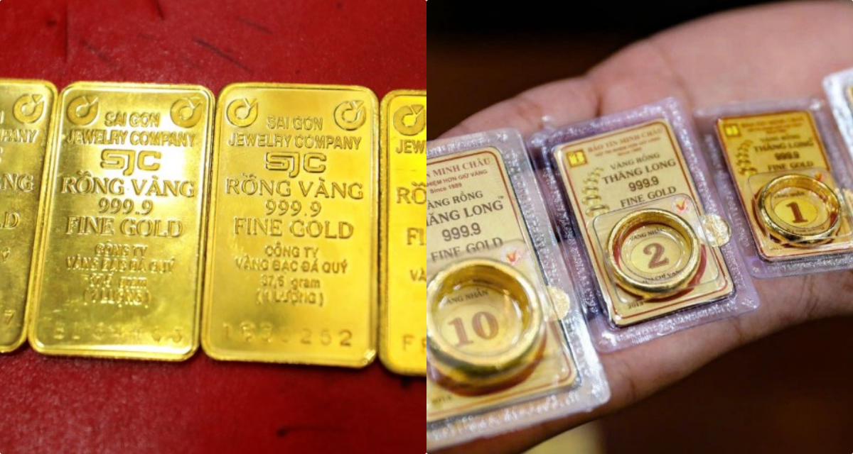 Gi&aacute; v&agrave;ng h&ocirc;m nay 17/6: V&agrave;ng SJC nhẫn trơn 9999 tăng nhanh, ri&ecirc;ng 1 thương hiệu \'vượt\' mặt bằng chung