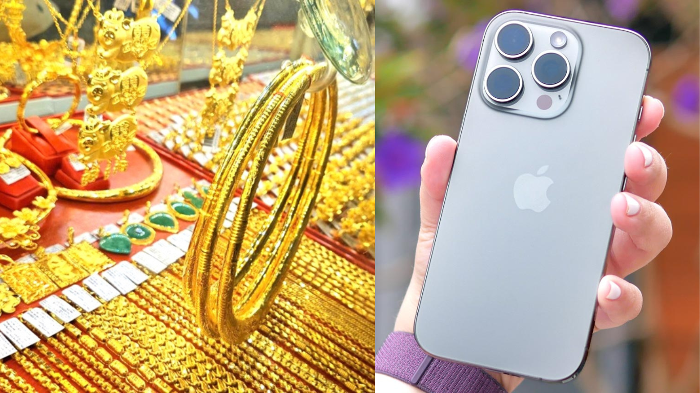 Gi&aacute; v&agrave;ng h&ocirc;m nay 17/6: Bật tăng mạnh, đắt hơn v&agrave;ng thế giới 13 triệu đồng, iPhone 16 Pro cũ gi&aacute; bao nhi&ecirc;u?
