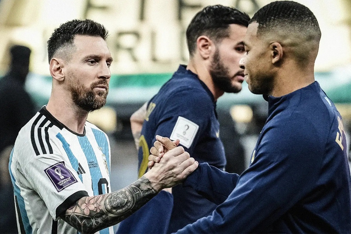 Ấn định chiến thắng cho ĐT Ph&aacute;p, Kylian Mbappe ch&iacute;nh thức vượt mặt Lionel Messi ở World Cup