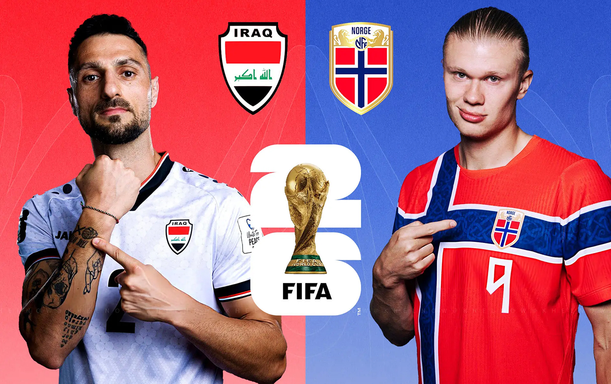 Nhận định b&oacute;ng đ&aacute; Iraq vs Na Uy - World Cup 2026: Erling Haaland bị lu mờ, đại diện ch&acirc;u &Aacute; g&acirc;y sốt?