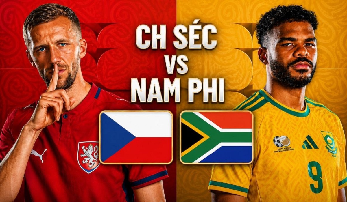 VTV trực tiếp b&oacute;ng đ&aacute; CH S&eacute;c vs Nam Phi - Link xem trực tiếp World Cup 2026 h&ocirc;m nay 18/6