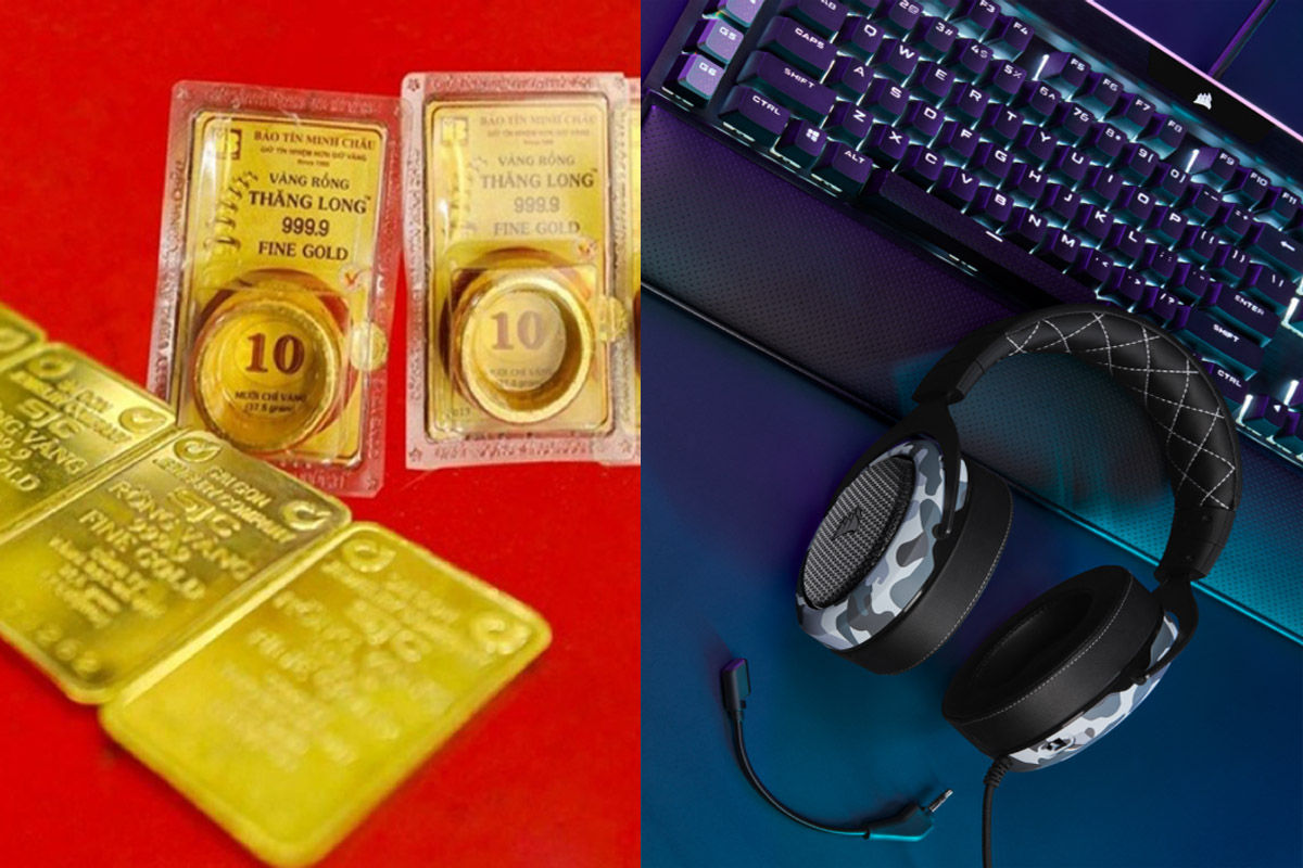 Gi&aacute; v&agrave;ng ng&agrave;y 19/6 biến động gi&aacute; bất ngờ, tai nghe gaming Corsair ch&iacute;nh h&atilde;ng gi&aacute; c&oacute; rẻ?