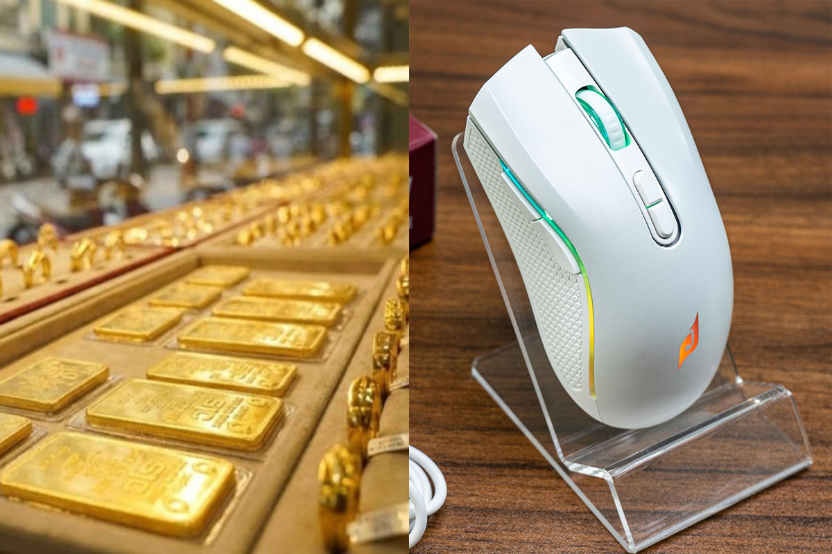 Gi&aacute; v&agrave;ng SJC, v&agrave;ng nhẫn ng&agrave;y 18/6 đồng loạt \'mất gi&aacute;\', chuột gaming E-Dra h&ocirc;m nay gi&aacute; c&oacute; rẻ?