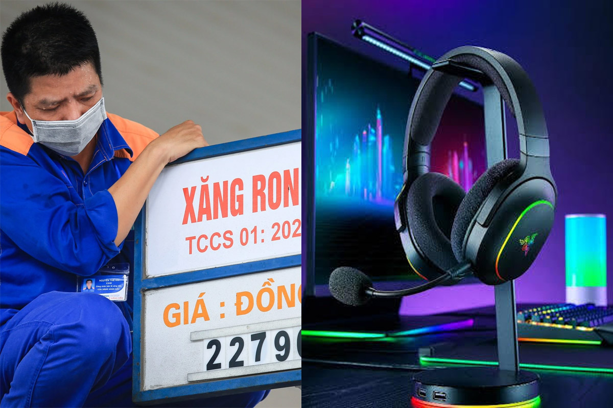 Gi&aacute; xăng dầu chiều 18/6 giảm kỷ lục, đồng loạt về s&aacute;t mốc 20.000 đồng, tai nghe gaming Razer gi&aacute; ra sao?