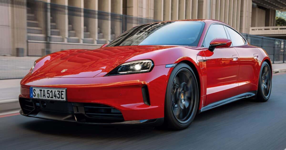 Porsche n&acirc;ng cấp &lsquo;qu&aacute;i th&uacute;&rsquo; Taycan 2027: C&oacute; E-Shift 8 cấp, chạy 700 km/lần sạc, đấu Hyundai Ioniq 5 N