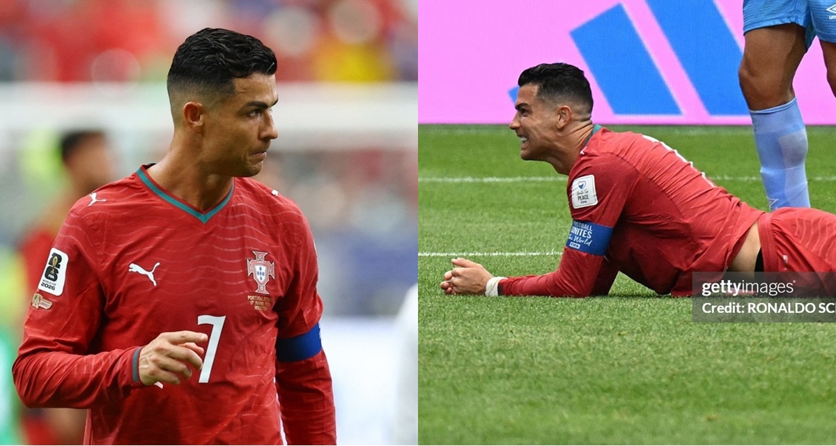 HLV Bồ Đ&agrave;o Nha giải th&iacute;ch l&yacute; do kh&ocirc;ng thể r&uacute;t Ronaldo khỏi s&acirc;n trong trận h&ograve;a bạc nhược trước CHDC Congo
