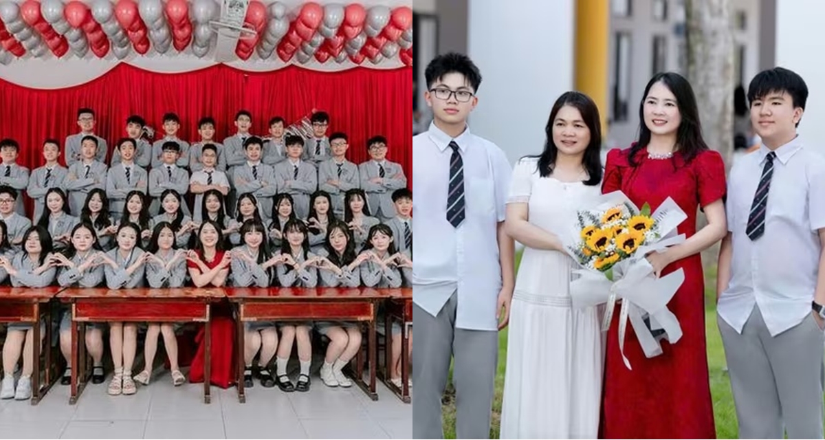Lớp học ở H&agrave; Tĩnh c&oacute; 33/40 học sinh đỗ trường chuy&ecirc;n, 23 em từng đoạt giải học sinh giỏi tỉnh