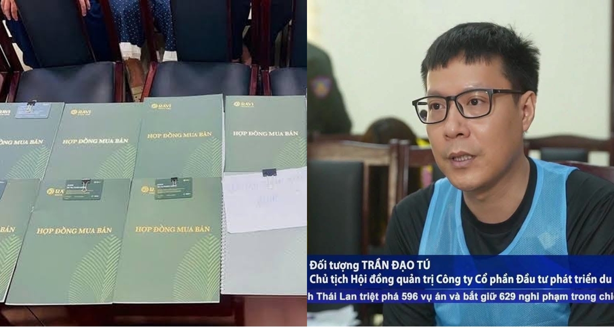 V&eacute;n m&agrave;n &lsquo;&ocirc;ng tr&ugrave;m&rsquo; đứng sau C&ocirc;ng ty Ravi lừa đảo hợp đồng kỳ nghỉ, biến động mạnh trước khi bị bắt