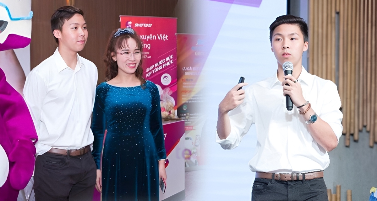 Ch&acirc;n dung con trai cả k&iacute;n tiếng của tỷ ph&uacute; Nguyễn Thị Phương Thảo, từng theo học ng&ocirc;i trường danh gi&aacute; nhất thế giới