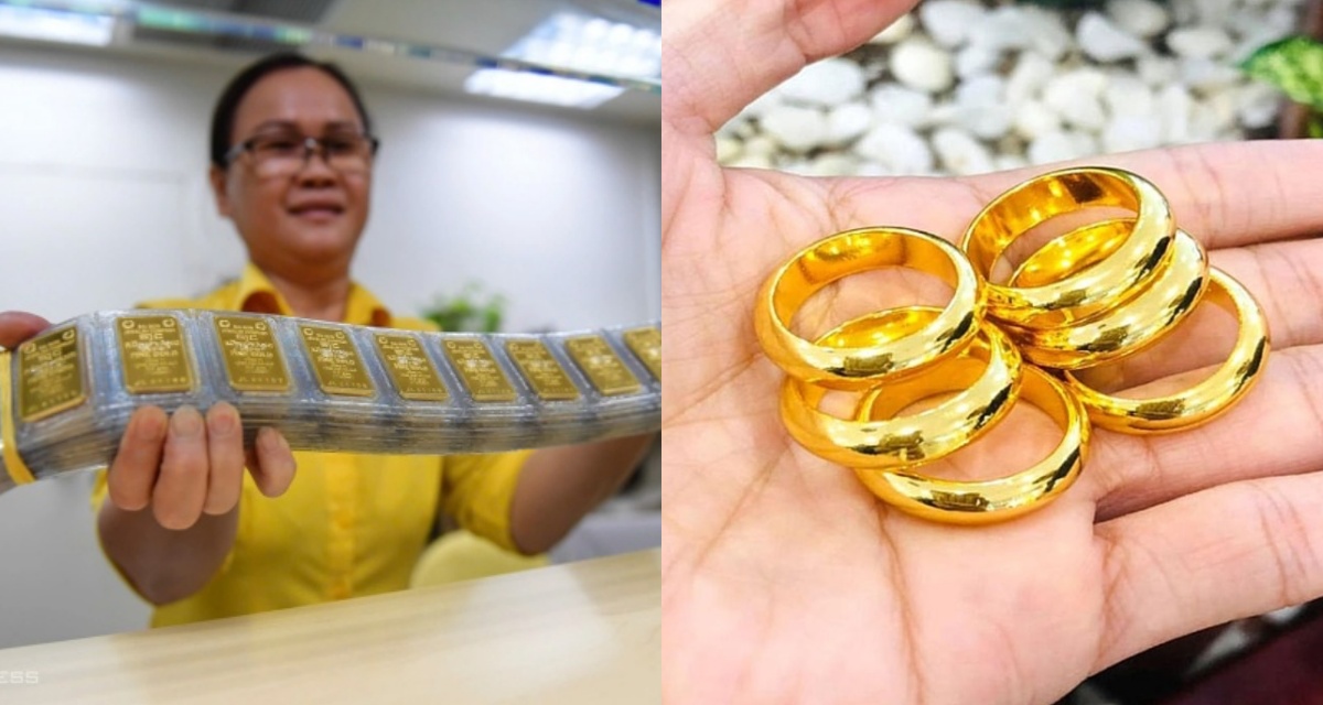 Gi&aacute; v&agrave;ng h&ocirc;m nay (trưa 19/6): V&agrave;ng SJC, nhẫn 9999 rớt gi&aacute; si&ecirc;u rẻ, đối mặt rủi ro điều chỉnh s&acirc;u?