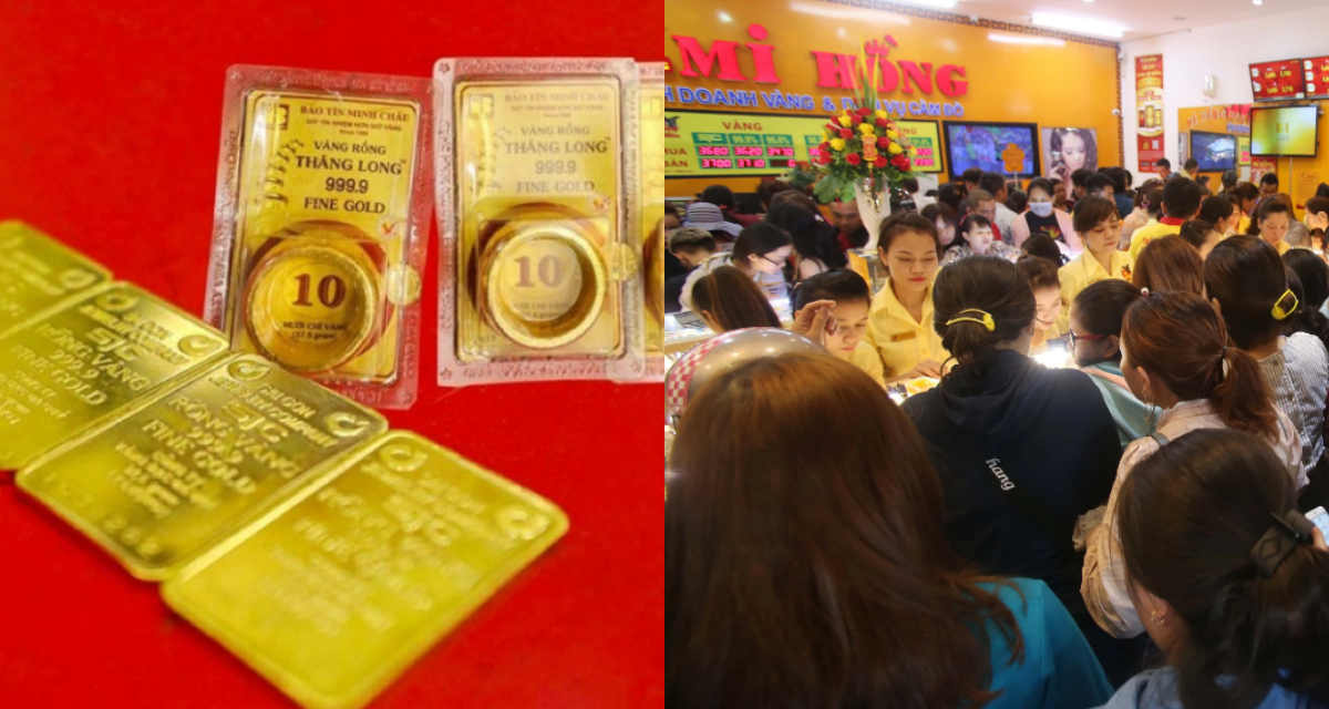 Bảng gi&aacute; v&agrave;ng h&ocirc;m nay 19/6: V&agrave;ng SJC nhẫn trơn 9999 giảm rất nhanh, 1 thương hiệu đi \'ngược đời\' ở chiều mua v&agrave;o